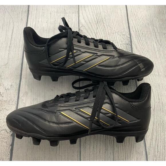 Black Adidas COPA Boy Soccer Cleats Shoes, Size Youth 3 - Picture 1 of 5